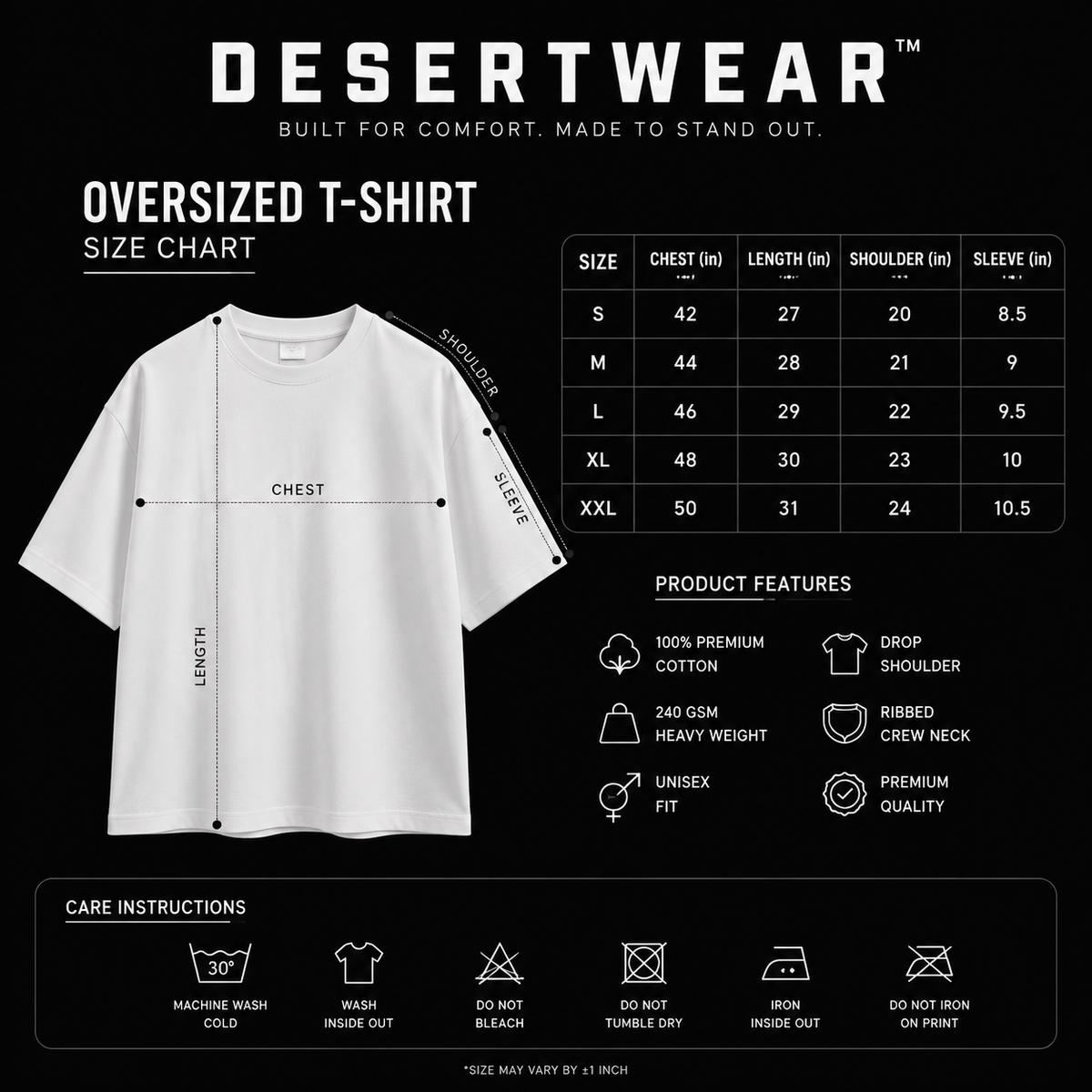 Call Me Muslim Oversized T-Shirt | Premium Islamic Streetwear | 240 GSM Cotton