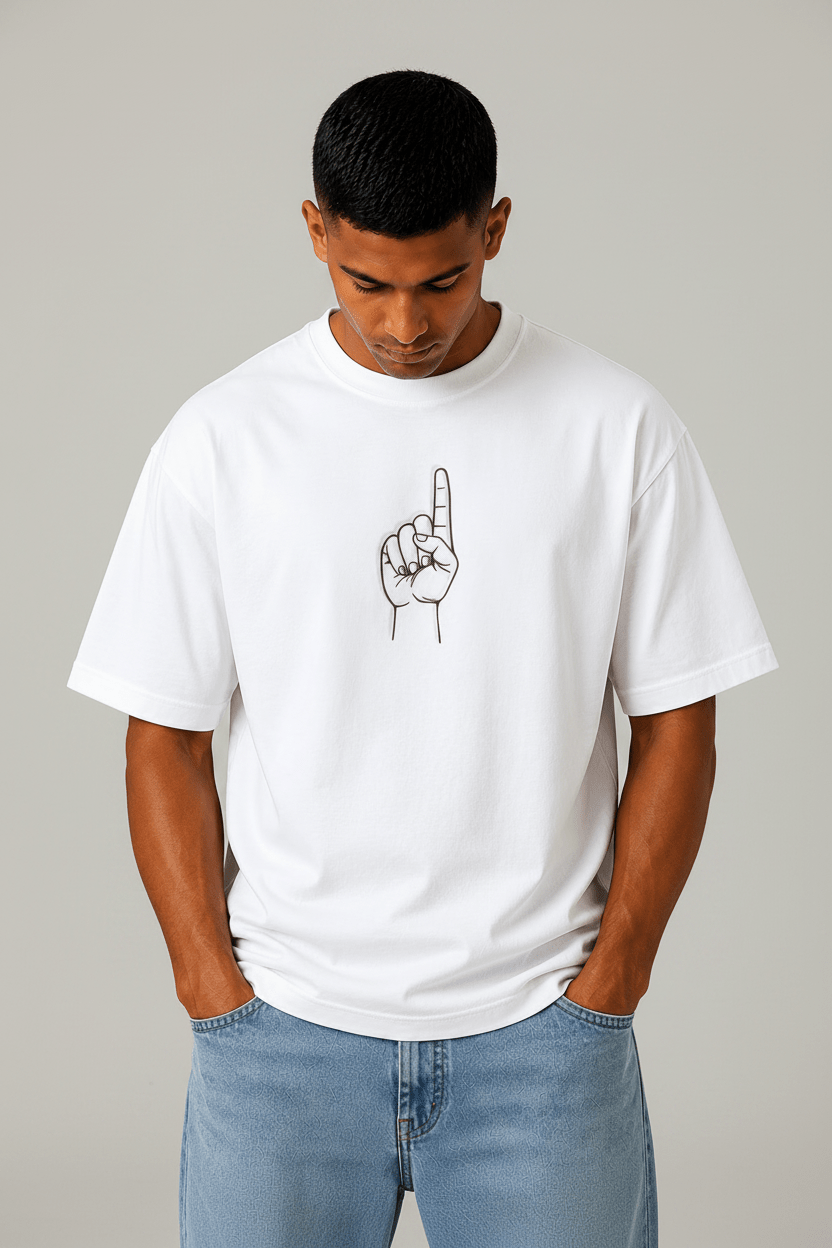 Call Me Muslim Oversized T-Shirt | Premium Islamic Streetwear | 240 GSM Cotton - Desertwear.in