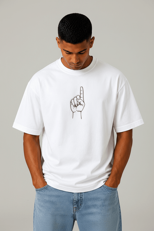 Call Me Muslim Oversized T-Shirt | Premium Islamic Streetwear | 240 GSM Cotton - Desertwear.in