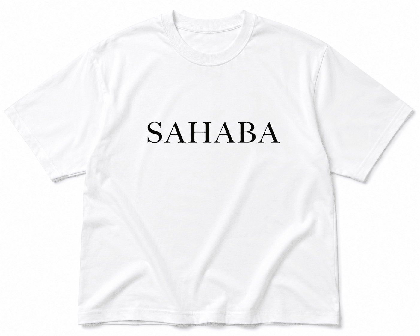 SAHABA Oversized T-Shirt | Premium Islamic Streetwear | White Edition | 240 GSM Cotton - Desertwear.in